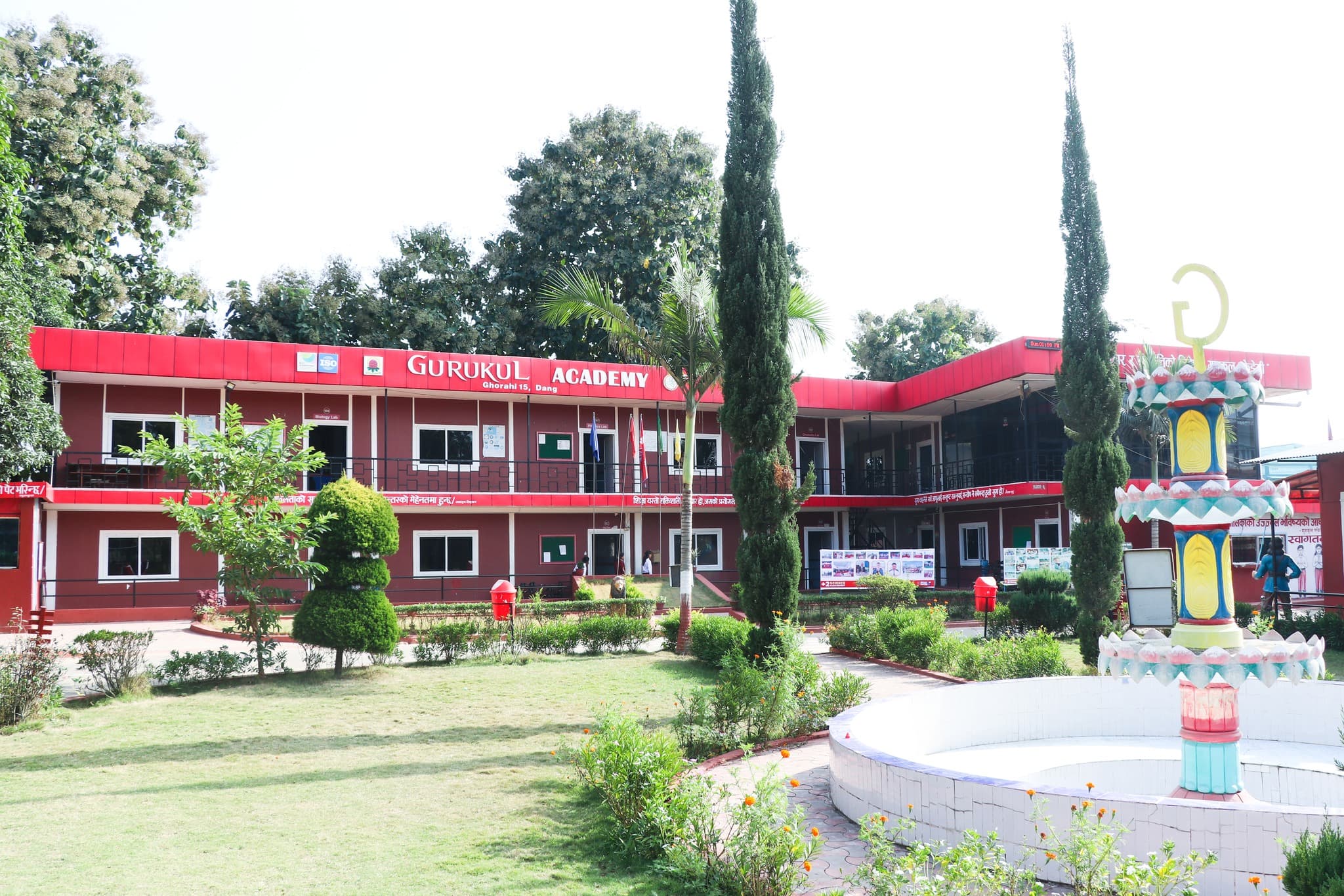 +2 streams students collaborating at Ghorahi